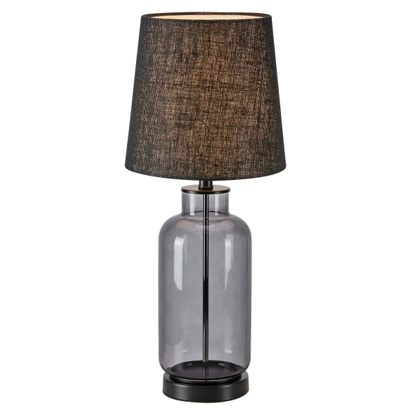 Naturalna lampka nocna Costero 108696 Markslojd szklana eko czarna