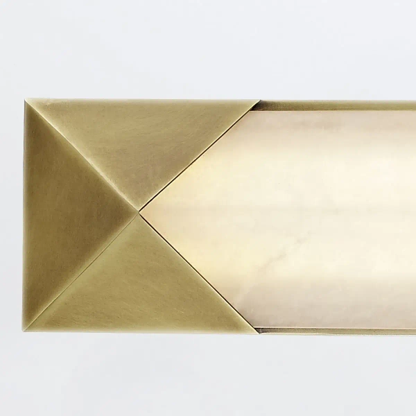 Naścienna lampa Caesar QN-CAESAR-WL-VBS-AR LED 23W 3000K mosiądz