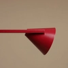 Nowoczesna lampa wisząca From 1108L15 Aldex stożki czerwone