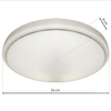 Łazienkowa LAMPA sufitowa PEPE ML6065 Milagro okrągła OPRAWA metalowa LED 10W 4000K plafon IP44 biały