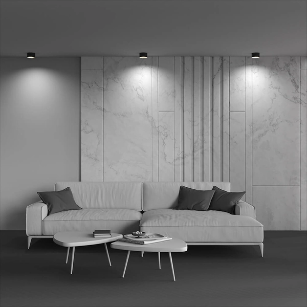 Downlight sufitowy Vega C089CL-12W3K-B Maytoni LED 12W 3000K oczko czarny