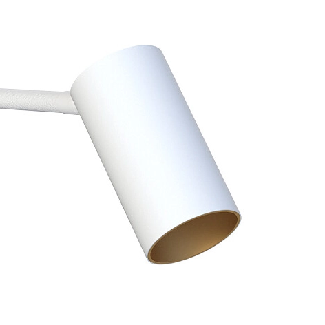 Biała lampka na stolik Mono 7713 stojąca lampa z włącznikiem