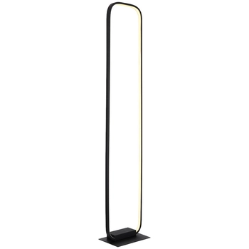 Stojąca lampa podłogowa SILLA 67262SB metalowa LED 24W 3000K ramka czarna