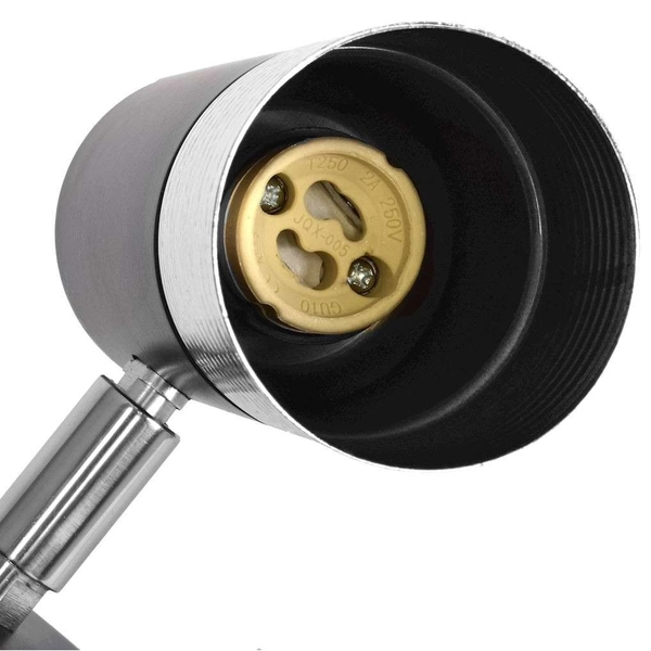 Ścienna LAMPA industrialna DANI MLP6229 Milagro metalowa OPRAWA regulowany kinkiet tuba czarna