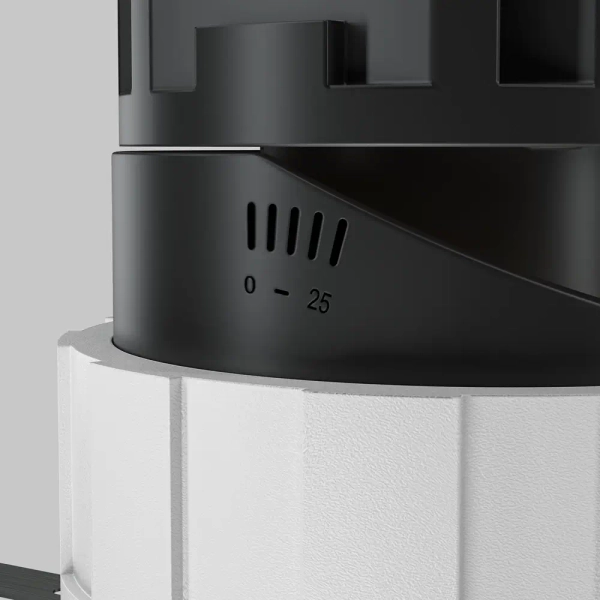 Sufitowa wpuszczana lampka Wise DL057-10W3K-W LED 10W 3000K biała