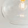 Kulista lampa wisząca Dimitri 73974 szklana przezroczysty