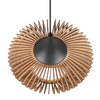 Lampa wisząca nad stół COLINO 315900142 drewniany antracyt