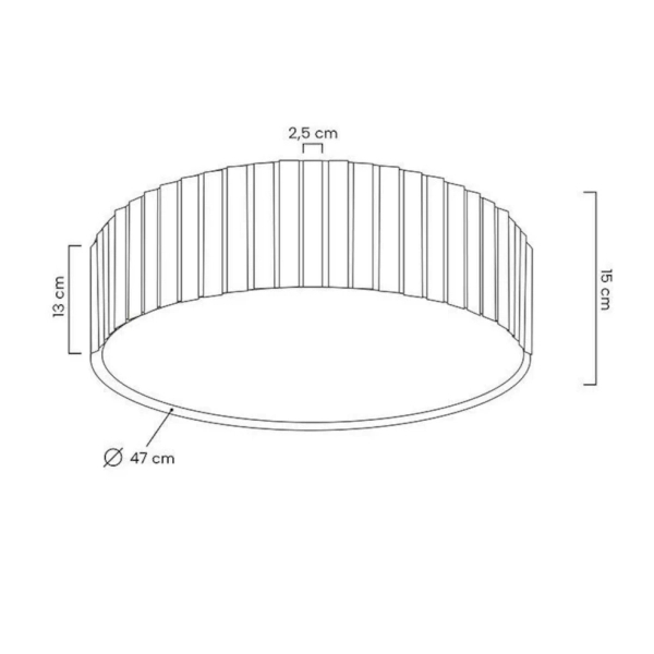 Jadalniany plafon Crown MSE010100366 Moosee LED 24W 3000K crystal złoty przezroczysty