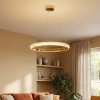 Lampa wisząca glamour CELESTIA złota 338358 LED 48W 4000K pierścień