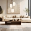 Modernistyczna wisząca lampa ALIAS GOLD ML0315 kule szklana złota