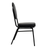 Ergonomiczne krzesło bankietowe Hebe KH1501100312 czarna