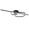 Okrągła lampa sufitowa pilot MONTILLA 643010332 LED 54W 2700-6000K czarny