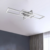 Ledowa lampa sufitowa Thabita 6867 plafon 35W 4000K nad łóżko satyna