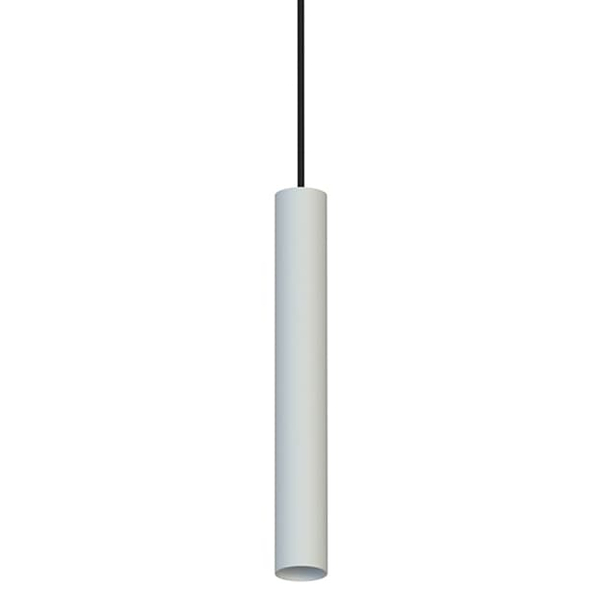 Zwis lampa sopel podłużna Fourty 10902 Nowodvorski stick jedwabisty szary