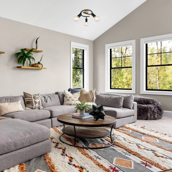 Industrialna LAMPA sufitowa PABLO 3978 Rabalux reflektorki do sypialni czarne