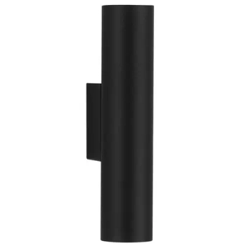 Cylindryczny kinkiet ścienny VALLERO LE45630  czarny