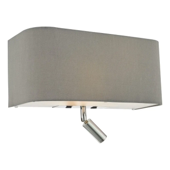 Ścienna lampa do czytania Ronda RON7139L LED 2W 4000K do sypialni szary