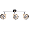 Sufitowa lampa Tajga 93-12227 Candellux regulowana drewniana czarna
