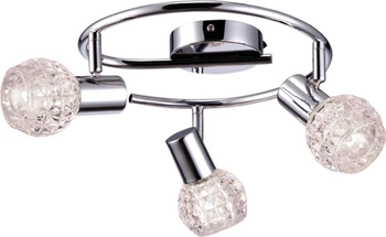 Sufitowa lampa regulowana Alpina K-C9590A/3 z kryształkami chrom