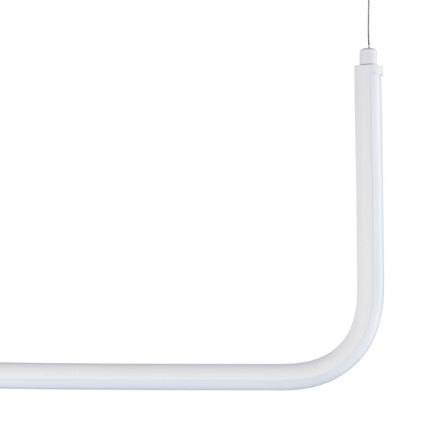 Wisząca lampa nad wyspę Minima MP0095-L120_WH LED 20W 3000K listwa metal biały