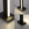 Podłogowa lampa na pilot PURE-LINES grafitowa 421-13 1xLED 23W 2700-5000K z wtyczką