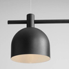 Loftowa lampa wisząca BERYL 976H1 Aldex metalowe kopuły