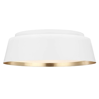 Okrągły plafon sufitowy Asher FE-ASHER-3F-WHT kuchenny biały