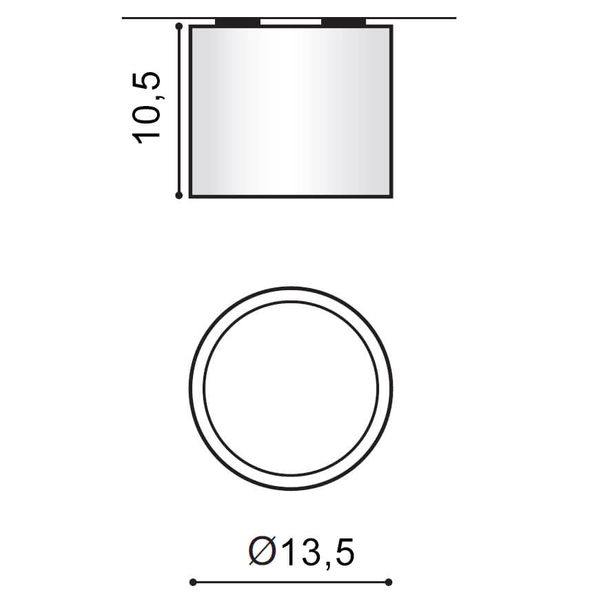 Sufitowa lampa sypialniana Alix AZ3540 downlight nad łóżko czarna