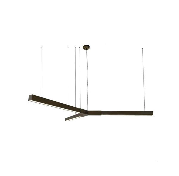Wisząca lampa do salonu Trikal 5220 LED 30W 3000K patyna