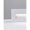 Wpustowa lampa ścienna CENDILO LE75321 LED 4W 3000K IP65 biała