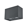 LAMPA sufitowa HADAR Q2 313140 Polux metalowa OPRAWA prostokątna plafon regulowany czarny