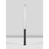 Zewnętrzna lampa stojąca MONSECA LE75104 LED 43W 3000K tuba IP65 czarna