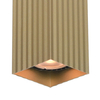 Natynkowa lampa Tecno CLN-37492-M-GD Italux do sypialni metalowa złota