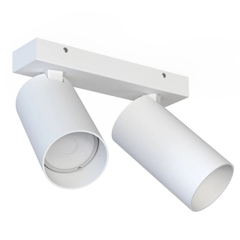 Lampa natynkowa 2-płomienna Mono 7810 biały downlight metalowy