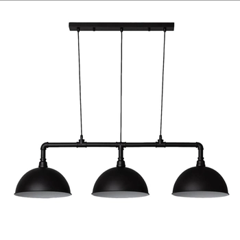 Kopułowa lampa wisząca Retro ABR-RRR-3XE27 Abruzzo potrójna czarny