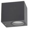 Zewnętrzny kinkiet naścienny Axis 10969 kwadratowy IP44 szary
