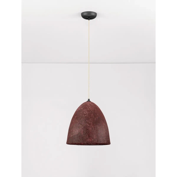 Nowoczesna lampa sufitowa TALVORA LE45312 do salonu czerwony