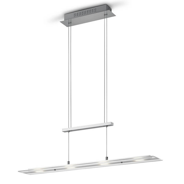 Wisząca lampa Milos R32004107 LED 20W 3000K metalowa srebrna