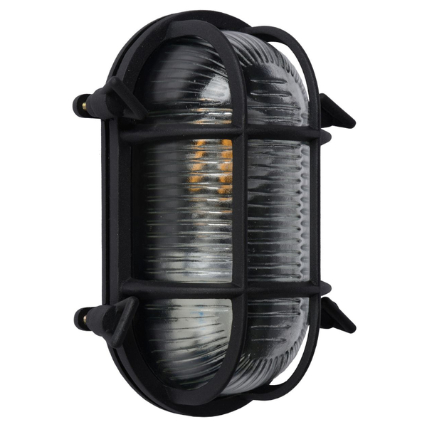 Ogrodowa LAMPA ścienna DUDLEY 11891/20/30 Lucide zewnętrzna OPRAWA outdoor industrialna IP44 czarna