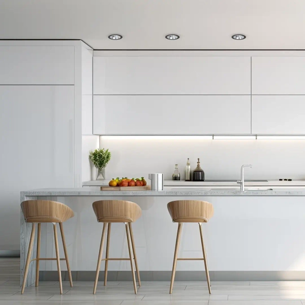 Wpust oczko podtynkowe REDONDO ML1076 do jadalni czarna