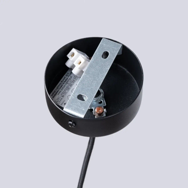 Podłużna lampa wisząca BLISS SL.1462 sopel tuba czarna