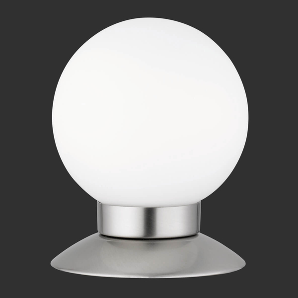 Salonowa lampka stołowa Princess R52551907 LED 3W 3000K kula srebrna biała