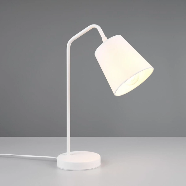 Lampka na biurko Buddy R51721031 młodzieżowa biała