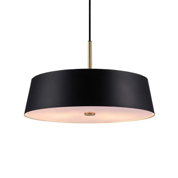 Salonowa lampa wisząca Clasi 2312623003 okrągła czarny