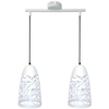 LAMPA wisząca SABRIN 32-54869 Candellux metalowa OPRAWA ażurowy zwis biały