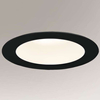 Wpust LAMPA sufitowa TOTTORI IL 3366 Shilo okrągła OPRAWA podtynkowa LED 10W 3000K oczko czarne