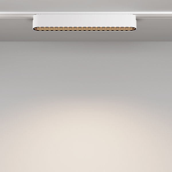 Szynowa lampa magnetyczna Basis TR084-1-12W4K-W LED 12W 4000K podłużna biała