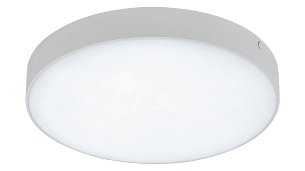 Sufitowa LAMPA plafon TARTU 7893 Rabalux metalowa OPRAWA okrągła LED 18W 2800K - 6000K plafoniera do łazienki IP44 biała