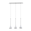 Wisząca lampa Anela FH31793-AJ13 WH Italux potrójna do salonu biały