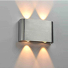 LAMPA ścienna GM1200 ALU metalowa OPRAWA kinkiet aluminium